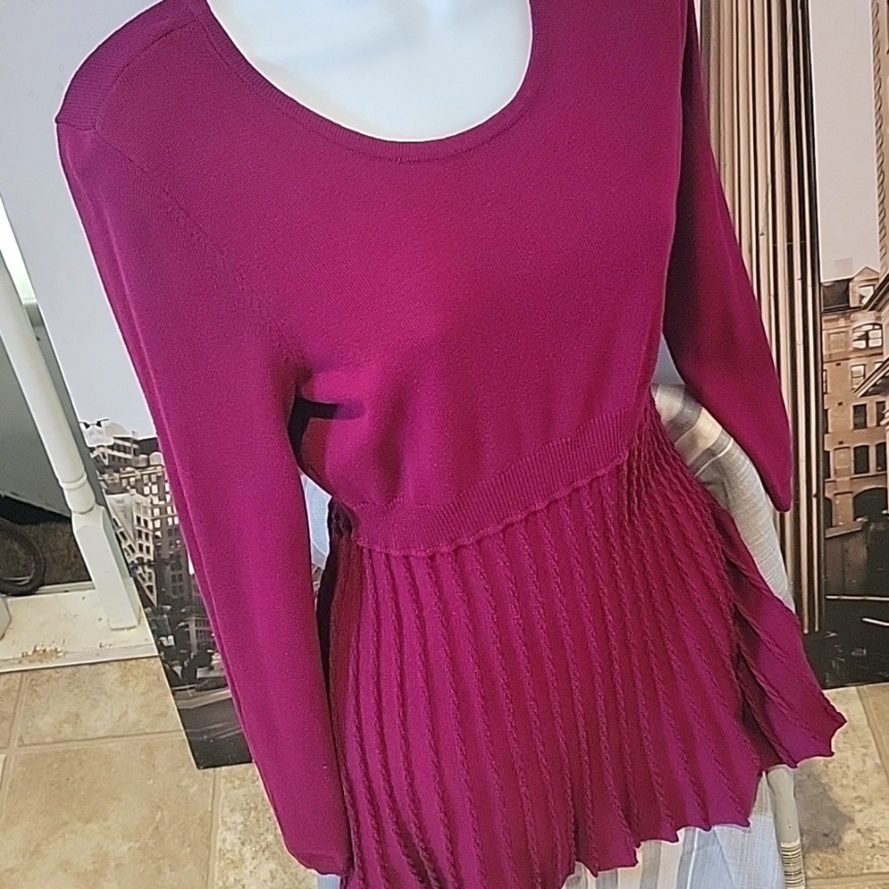Daisy Fuentes NWT Women's Sweater Dress Size Medium - Picture 1 of 5